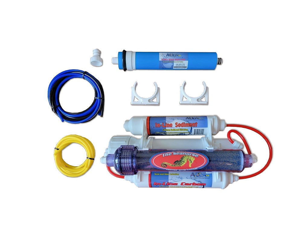 AquaFX Seahorse 4-Stage Compact RO/DI system 50GPD