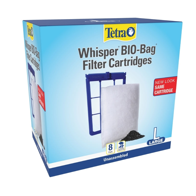 Tetra Whisper Lg 8pk Bio-Bag Filter Cartridge