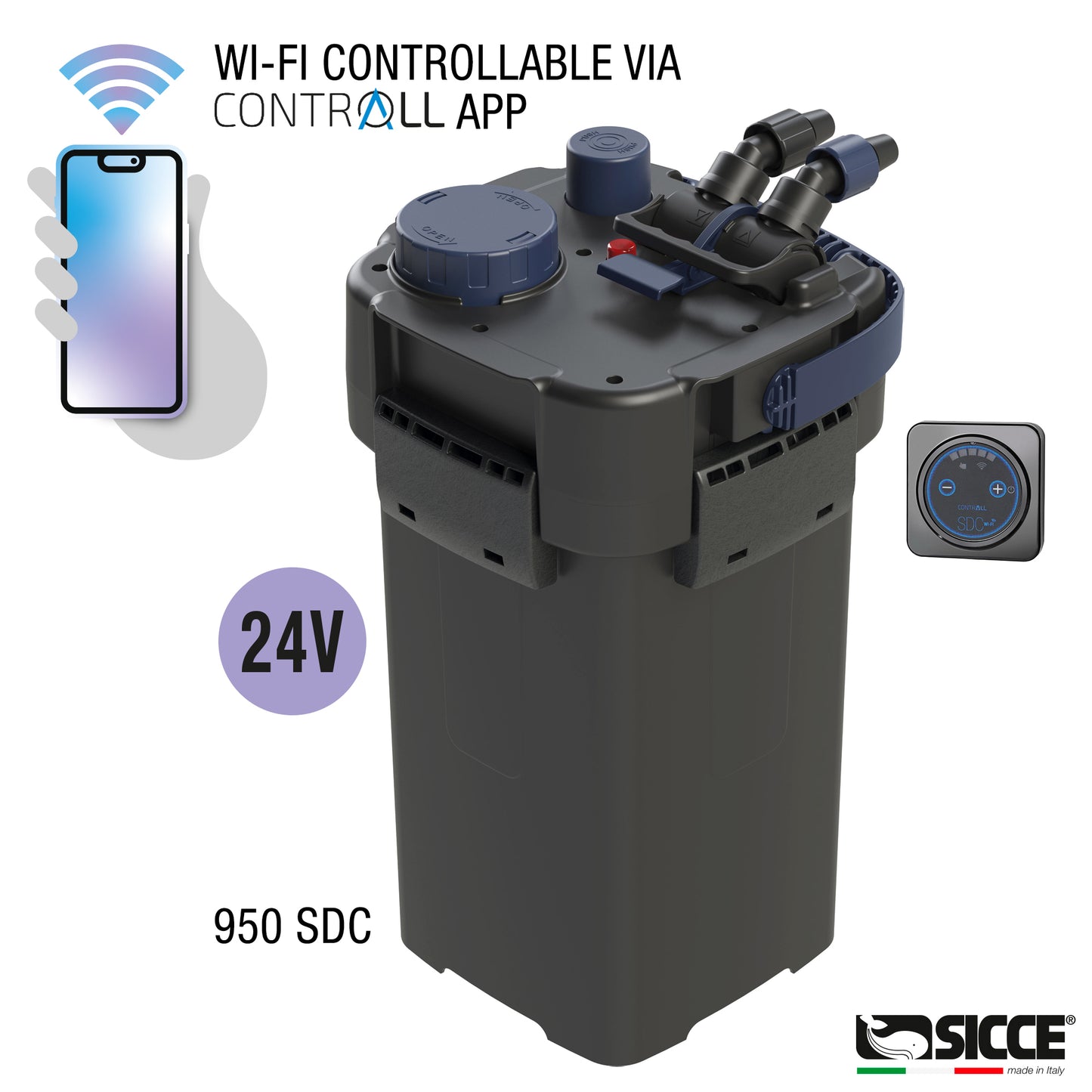 Sicce MEGA FILTRA 950 SDC /50-60Hz US