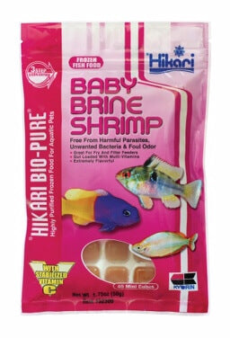 Bio-Pure Baby Brine Shrimp 1.75oz (40 mini Cubes)