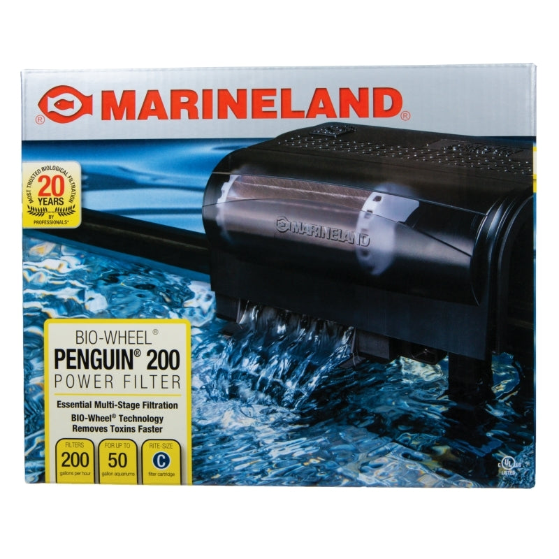 Marineland Penguin 200 Power Filter - 30 to