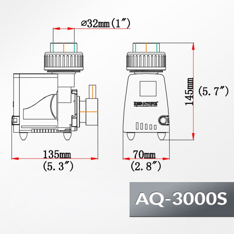 Reef Octopus Aquatrance 3000 Pump