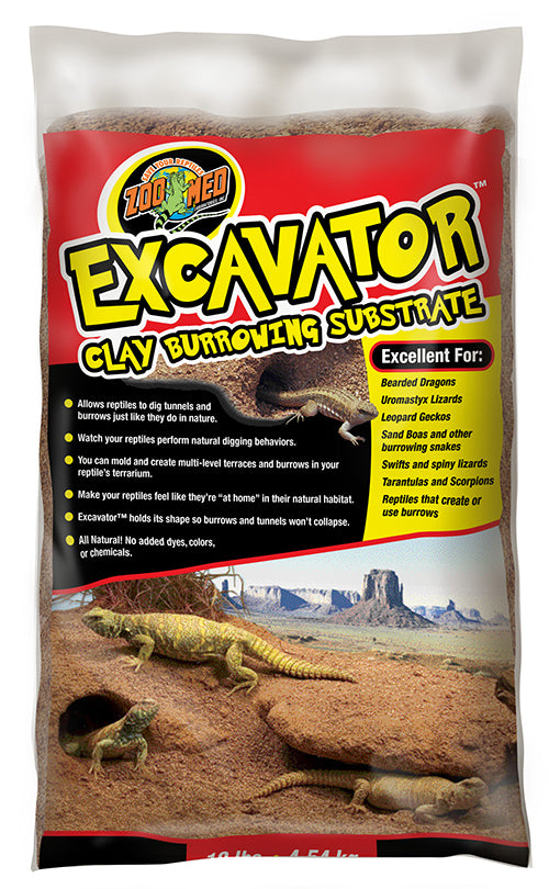Zoo-Med Excavator Clay Burrowing Substrate