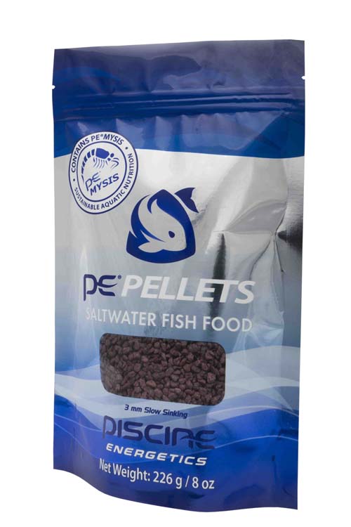 Piscine Energetics PE 8oz SW Pellets Slow Sinking 3mm