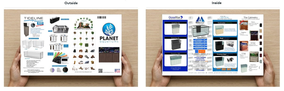 Planet Aquariums Brochure - 100ct