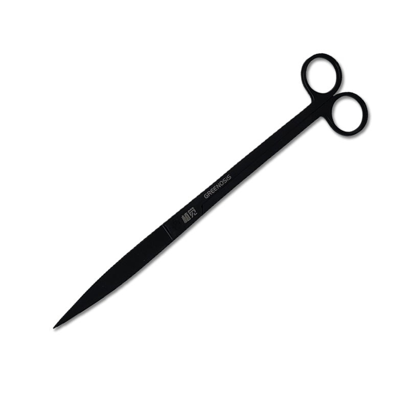 Greenosis Black Straight Scissors - 12"