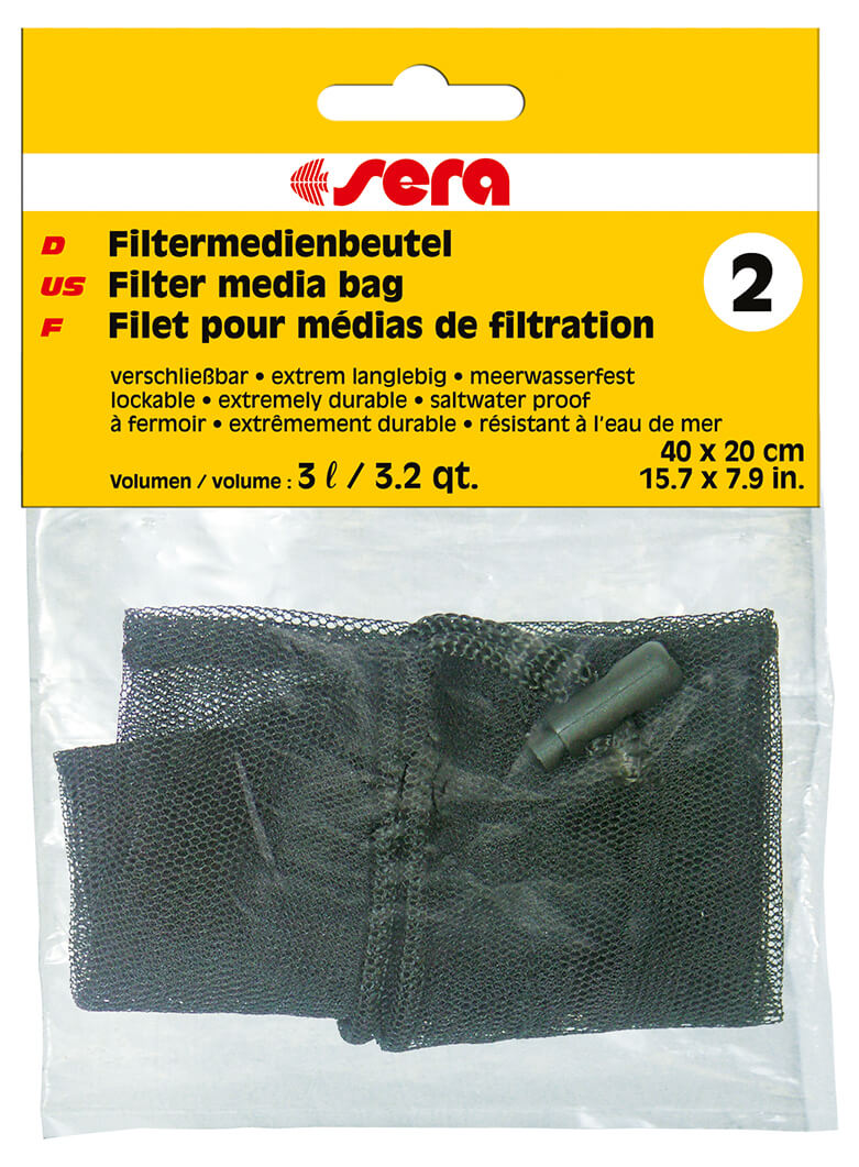 Sera filter media bag 2