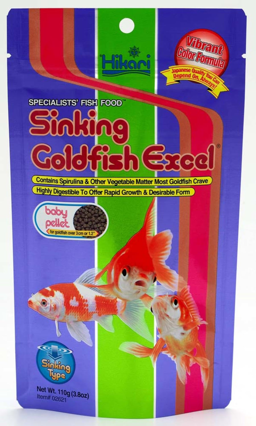 Hikari Goldfish Excel Sinking Baby 3.88oz