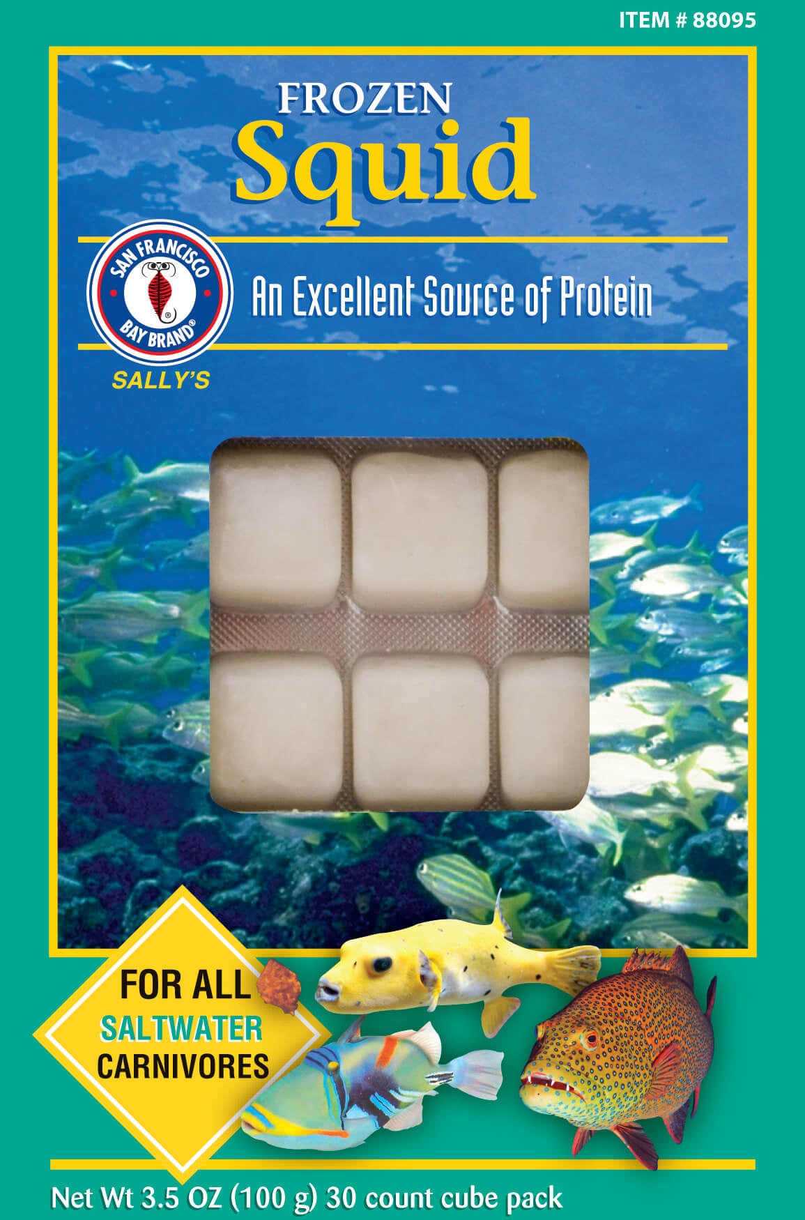 Squid Cube 3.5oz (Frozen)