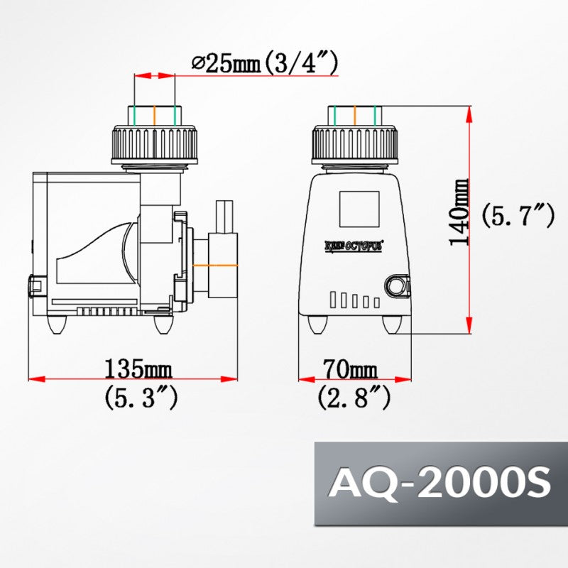 Reef Octopus Aquatrance 2000 Pump