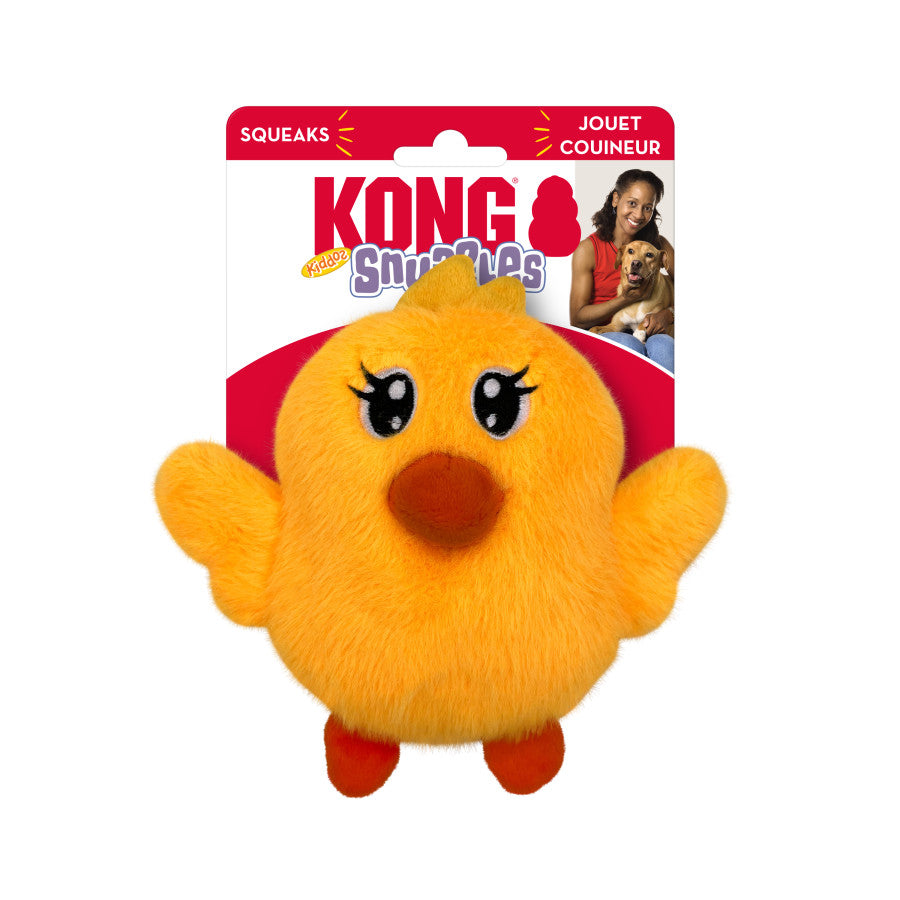 KONG Snuzzles Kiddos Chick Dog Toy