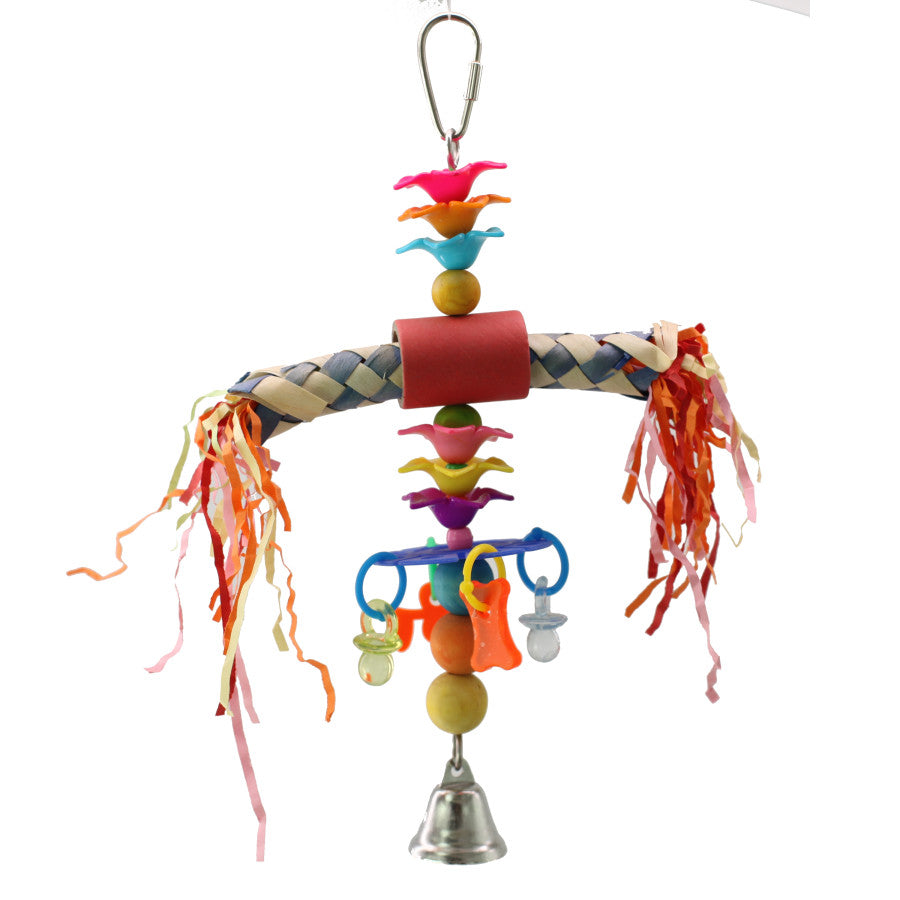 A & E Cages Happy Beaks Totem Pole Bird Toy