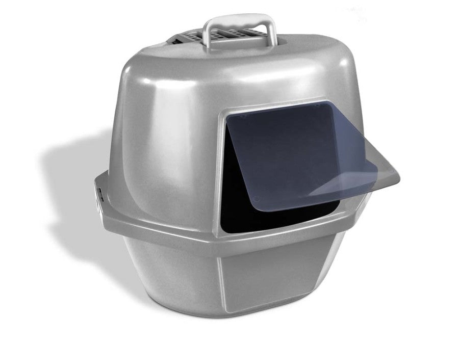 Van Ness Plastics Enclosed Corner Cat Litter Box