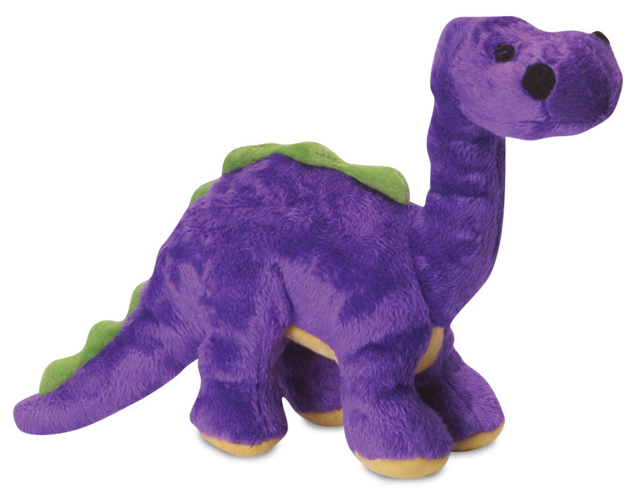 goDog Just For Me Bruto Dino with Chew Guard Technology Tough Plush Dog Toy