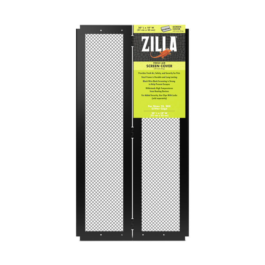 Zilla Fresh Air Screen Cover with Center Hinge