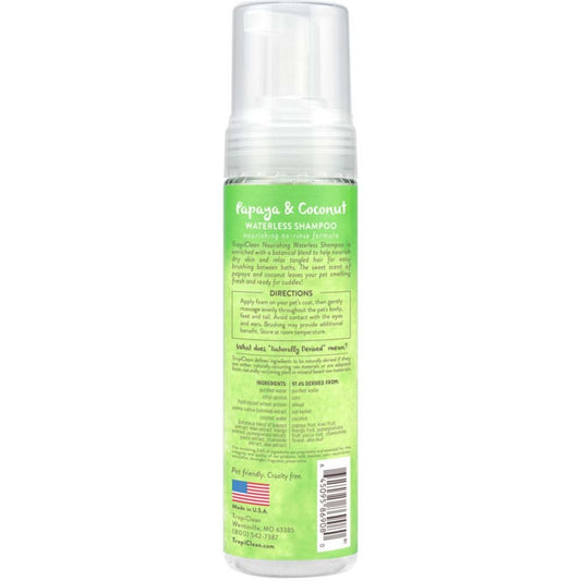 TropiClean No Rinse 2-in-1 Luxury Shampoo - 7.4 fl oz.