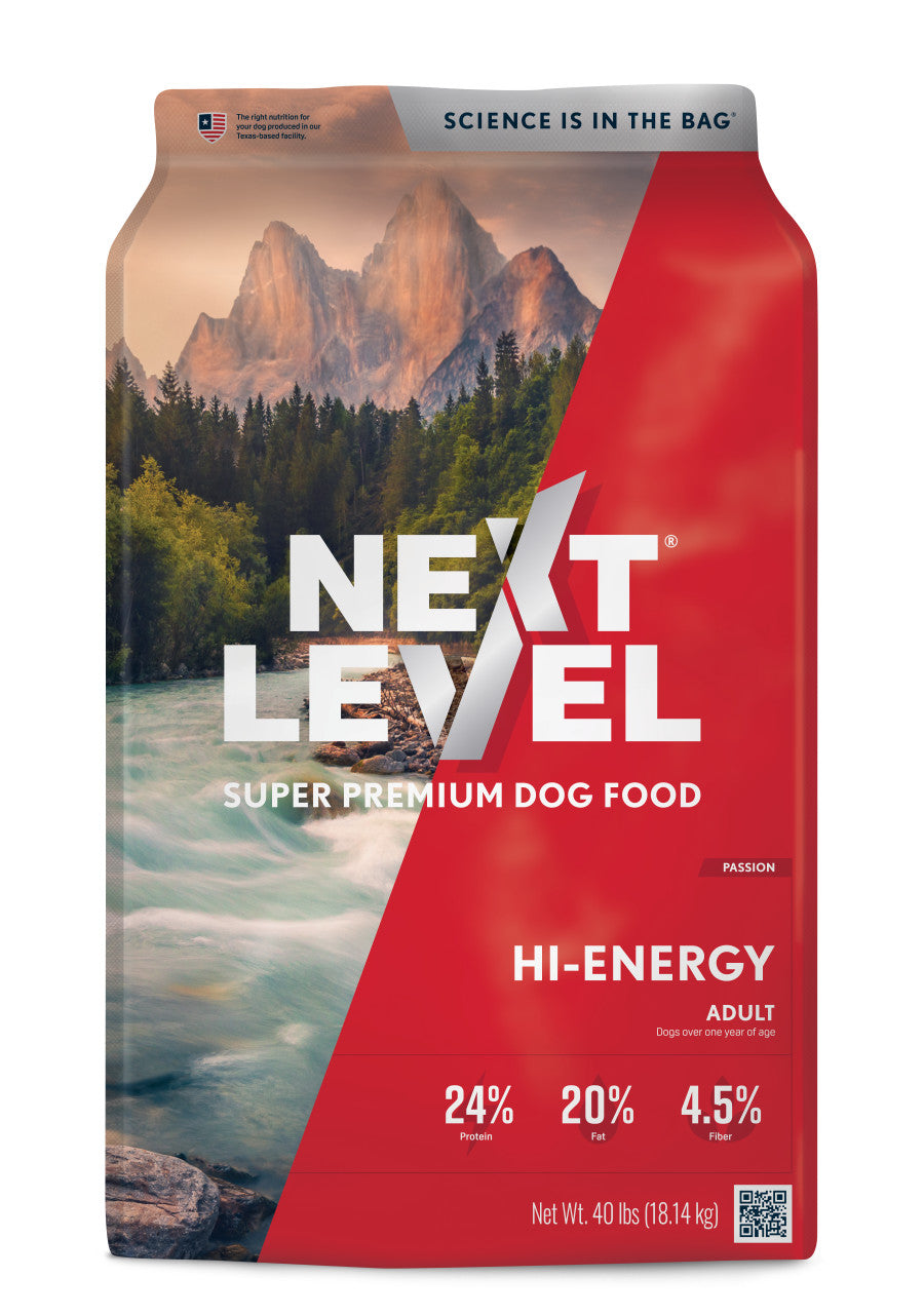 Next Level Hi-Energy Adult Dry Dog Food