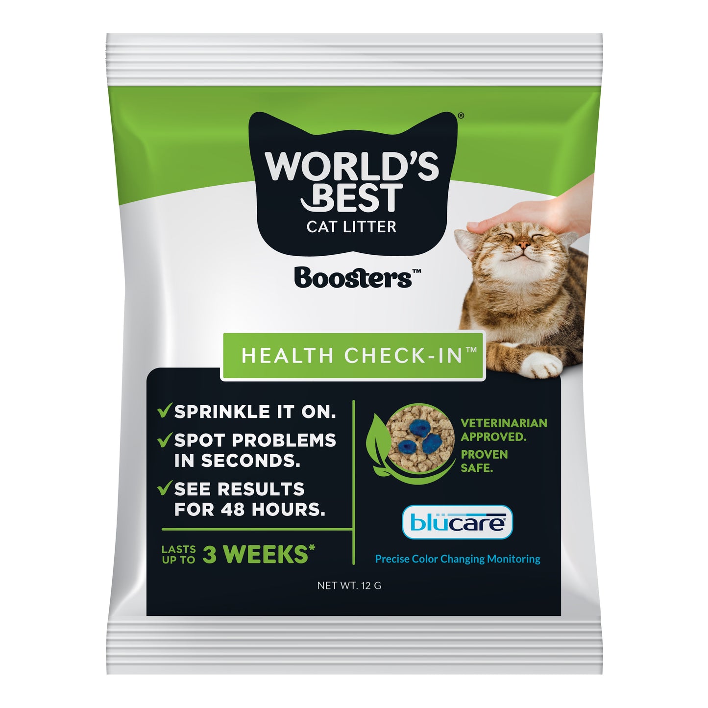 World's Best Cat Litter Boosters Health Check-in