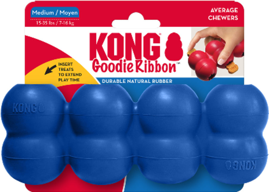 KONG KONG Old Glory Goodie Ribbon Dog Toy