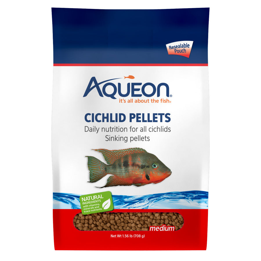 Aqueon Cichlid Pellets Fish Food