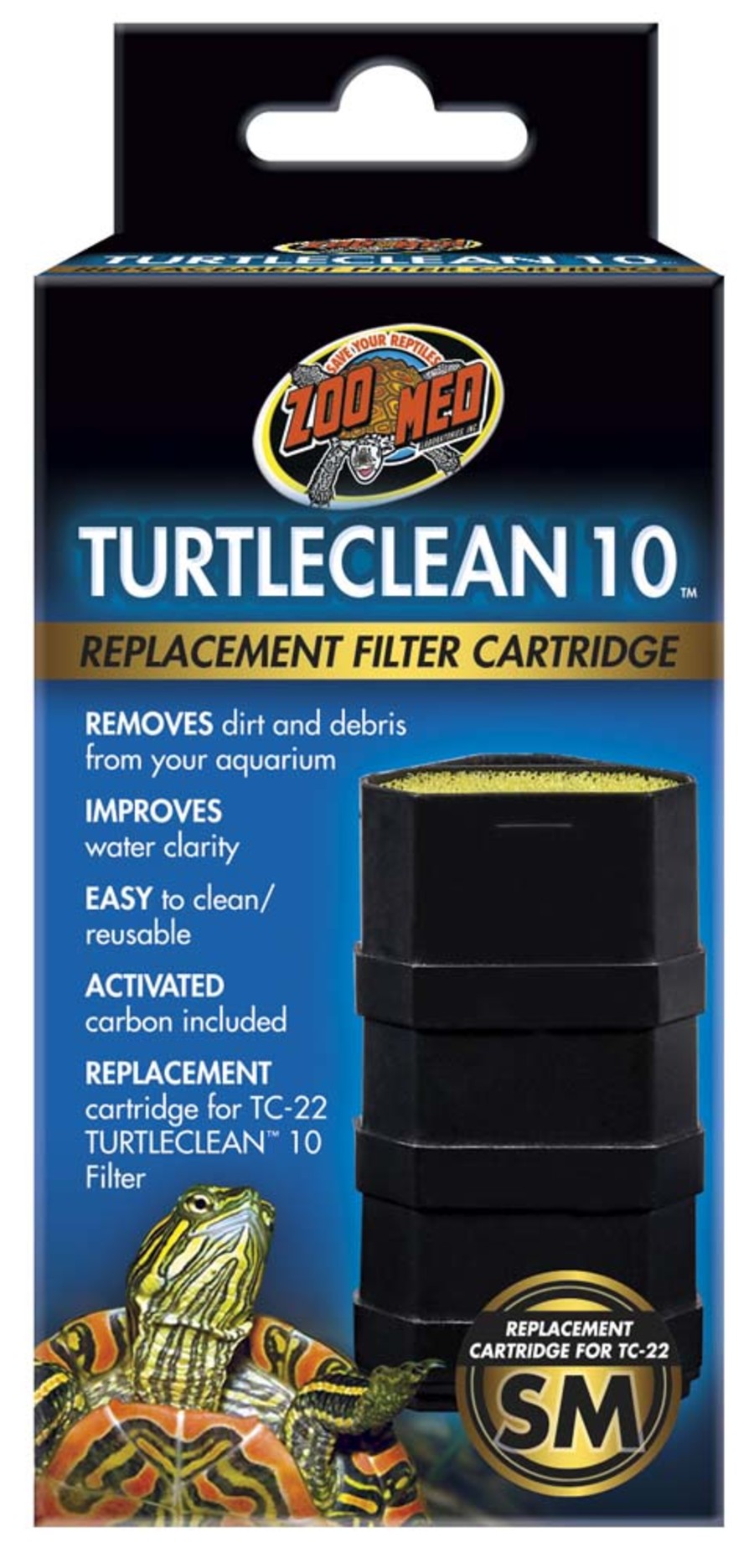 Zoo Med TurtleClean 10 Replacement Filter Cartridge