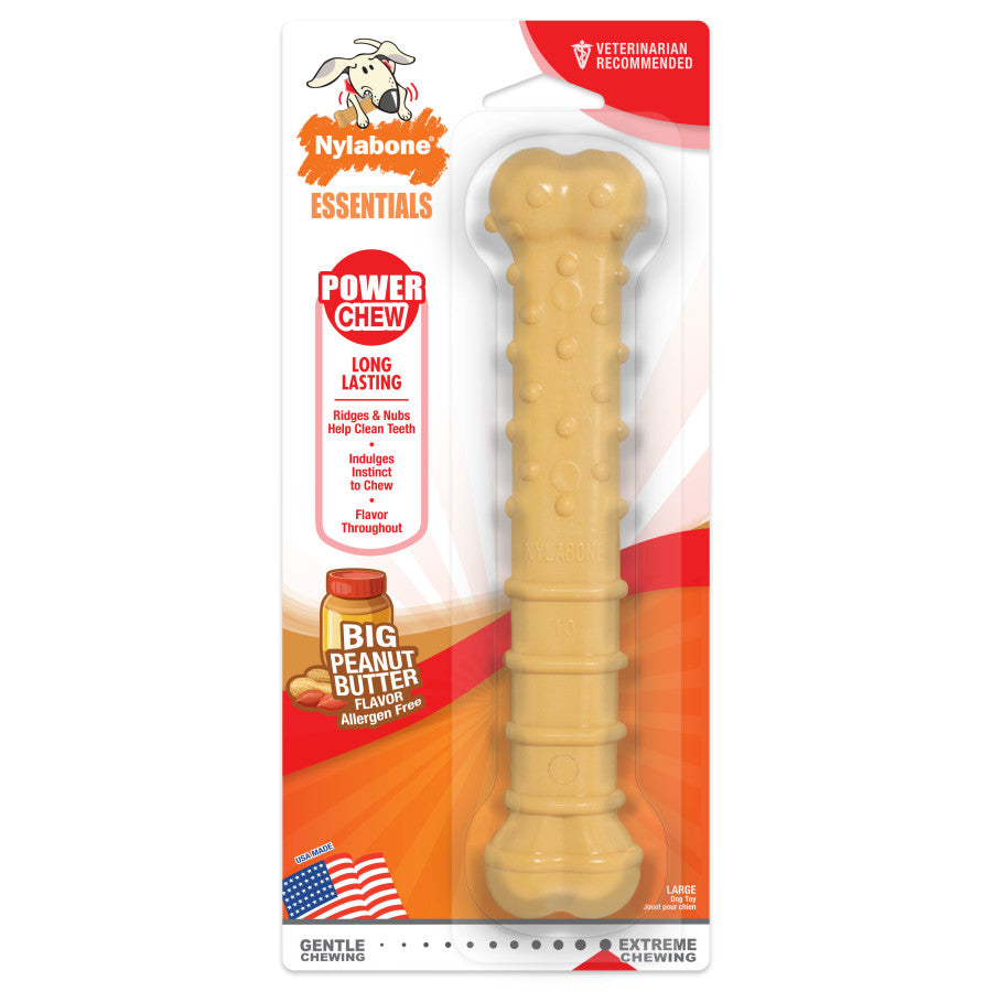 Nylabone Power Chew Textured Bone Dog Chew Toy