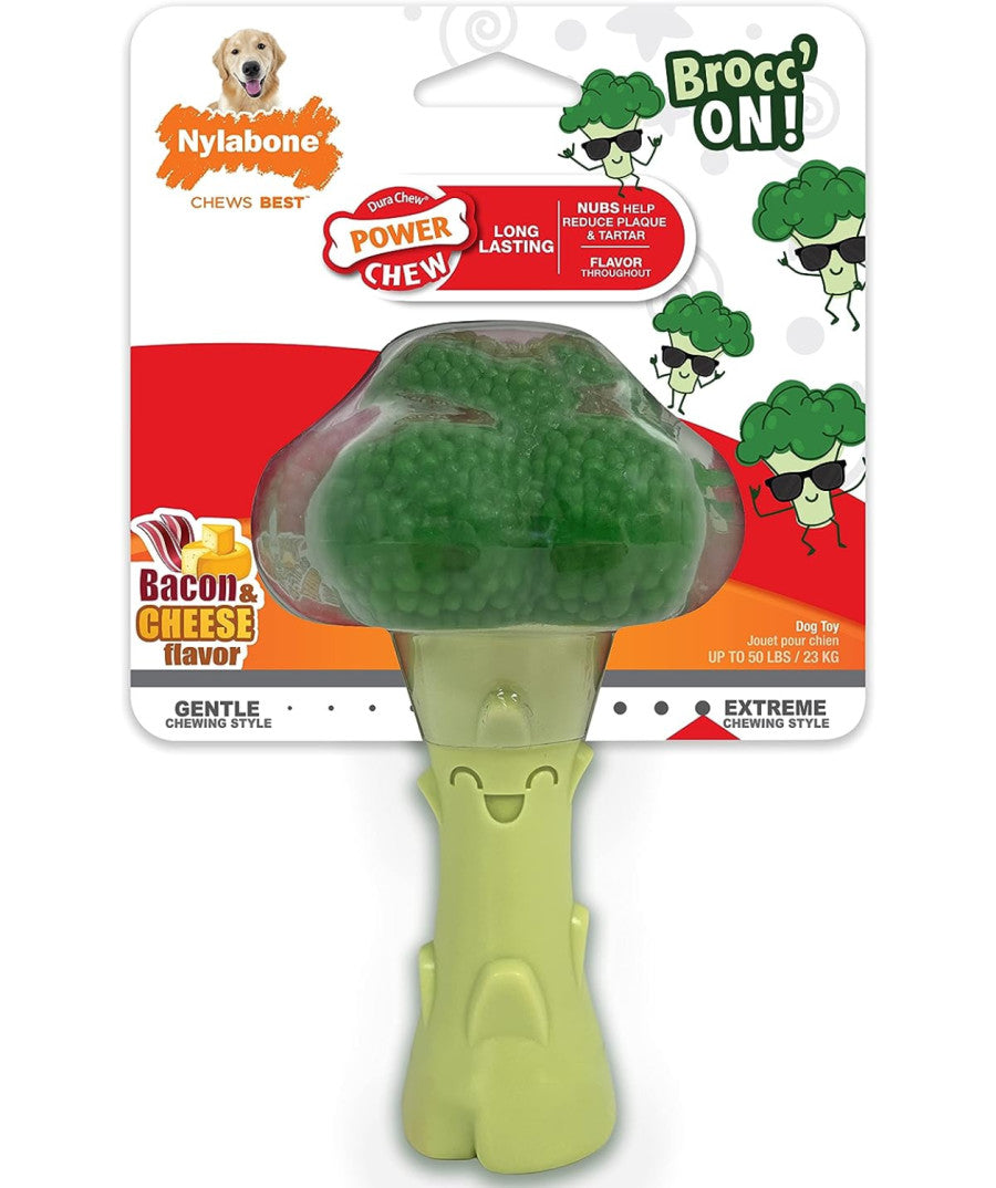 Nylabone Power Chew Broccoli Dog Chew Toy