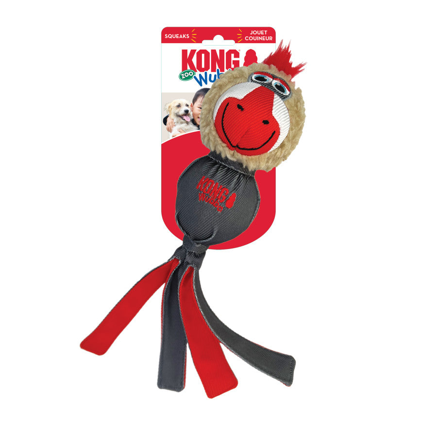 KONG Wubba Zoo Dog Toy