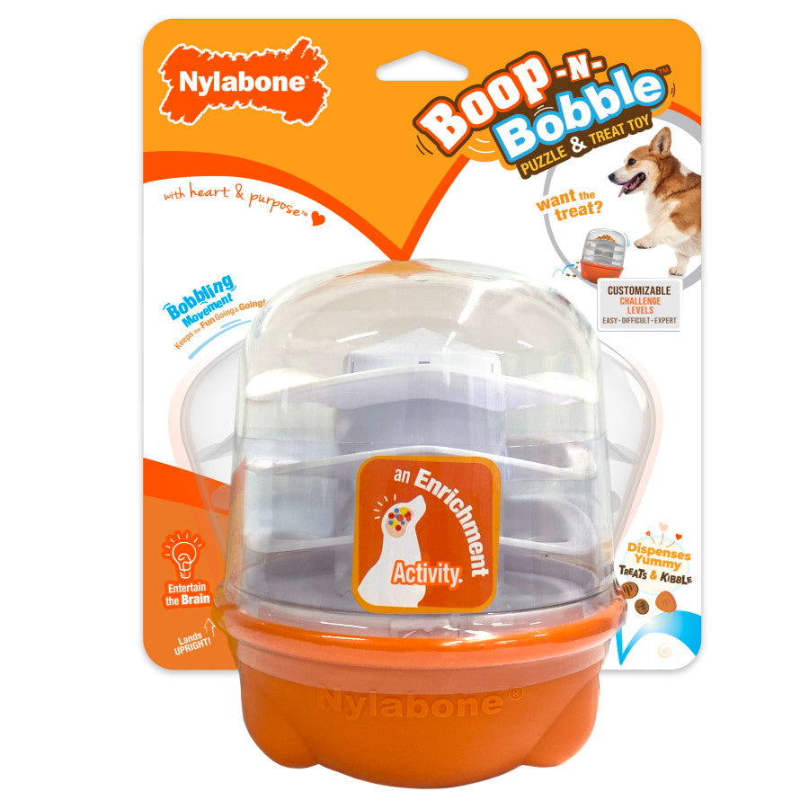 Nylabone Boop N Bobble Puzzle Treat Toy