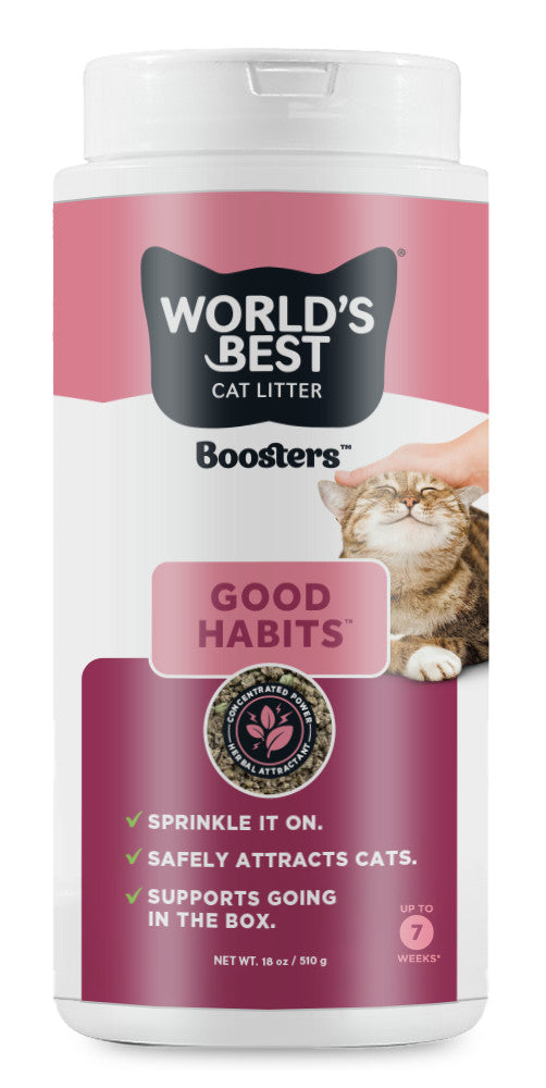 World's Best Cat Litter Good Habits Boosters