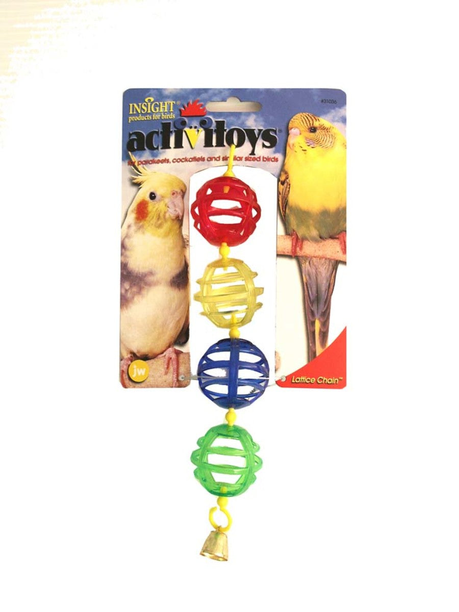 JW Pet ActiviToy Lattice Balls Bird Toy