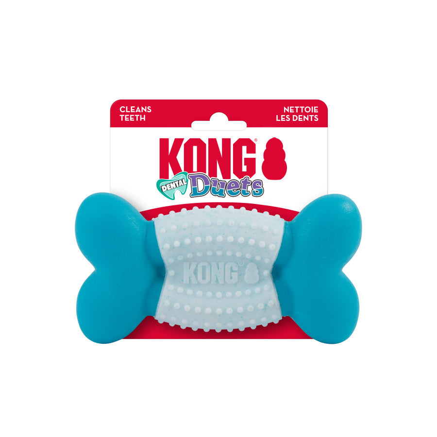KONG Duets Dental Bone Dog Toy