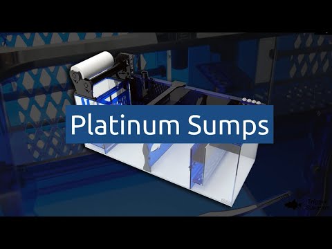 Trigger Systems Platinum Sump - 20" Cube with Automatic Roller Fleece Filter