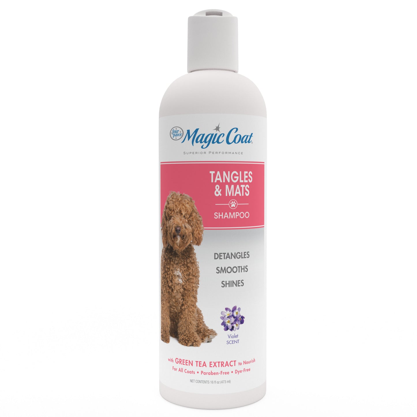 Four Paws Magic Coat Tangles and Mats Detangling Dog Shampoo - Violet, 1ea/16 oz (1 ct)