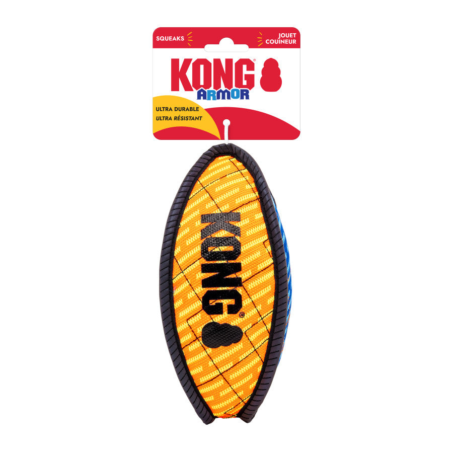 KONG KONG Armor Football Dog Toy Assorted