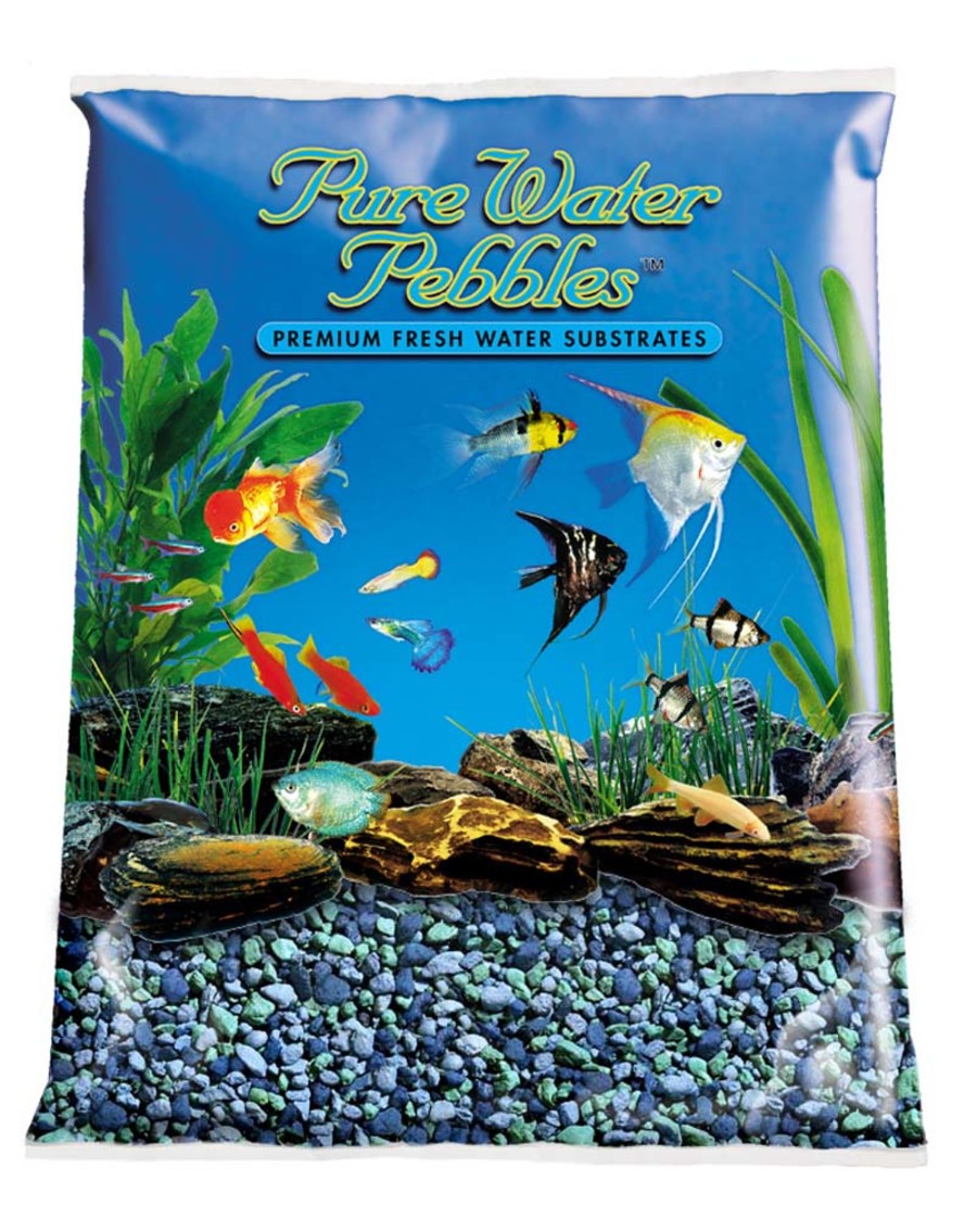 Pure Water Pebbles Premium Fresh Water Coated Aquarium Gravel