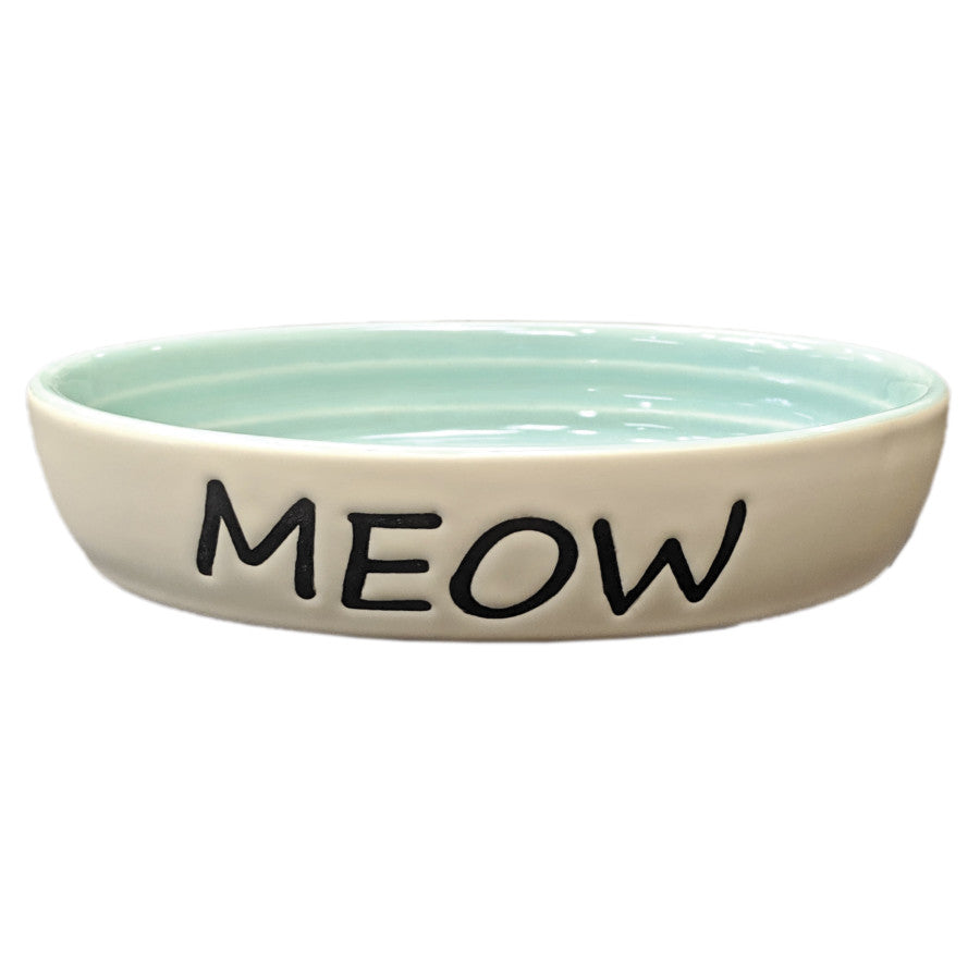 Spot Meow Oval Cat Bowl