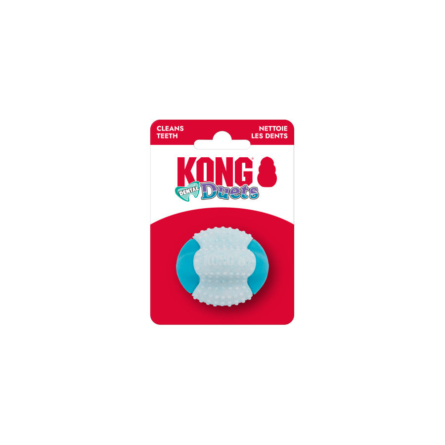 KONG Duets Dental Ball Dog Toy