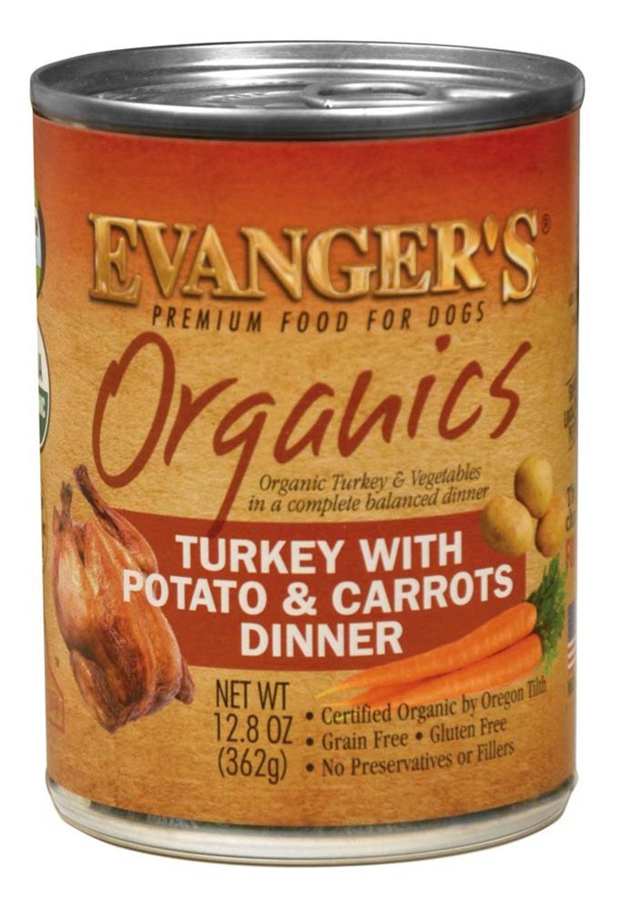 Evanger's Organics Wet Dog Food