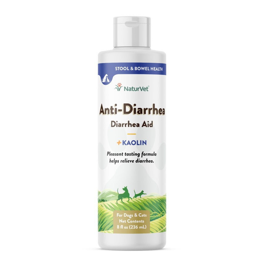 NaturVet Anti-Diarrhea Liquid For Dogs & Cats