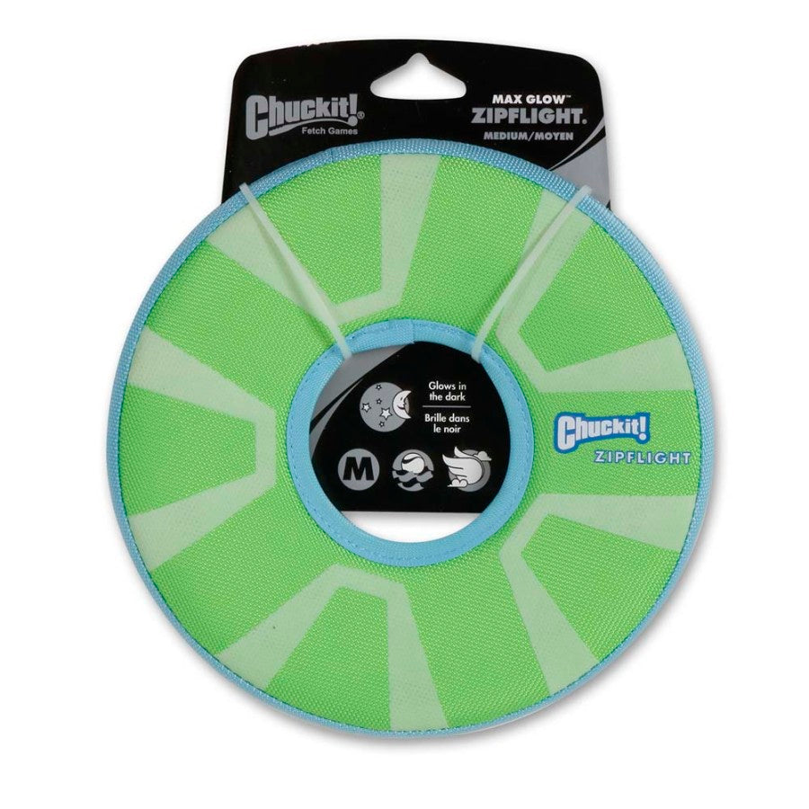 Chuckit! Zipflight Max Glow Dog Toy