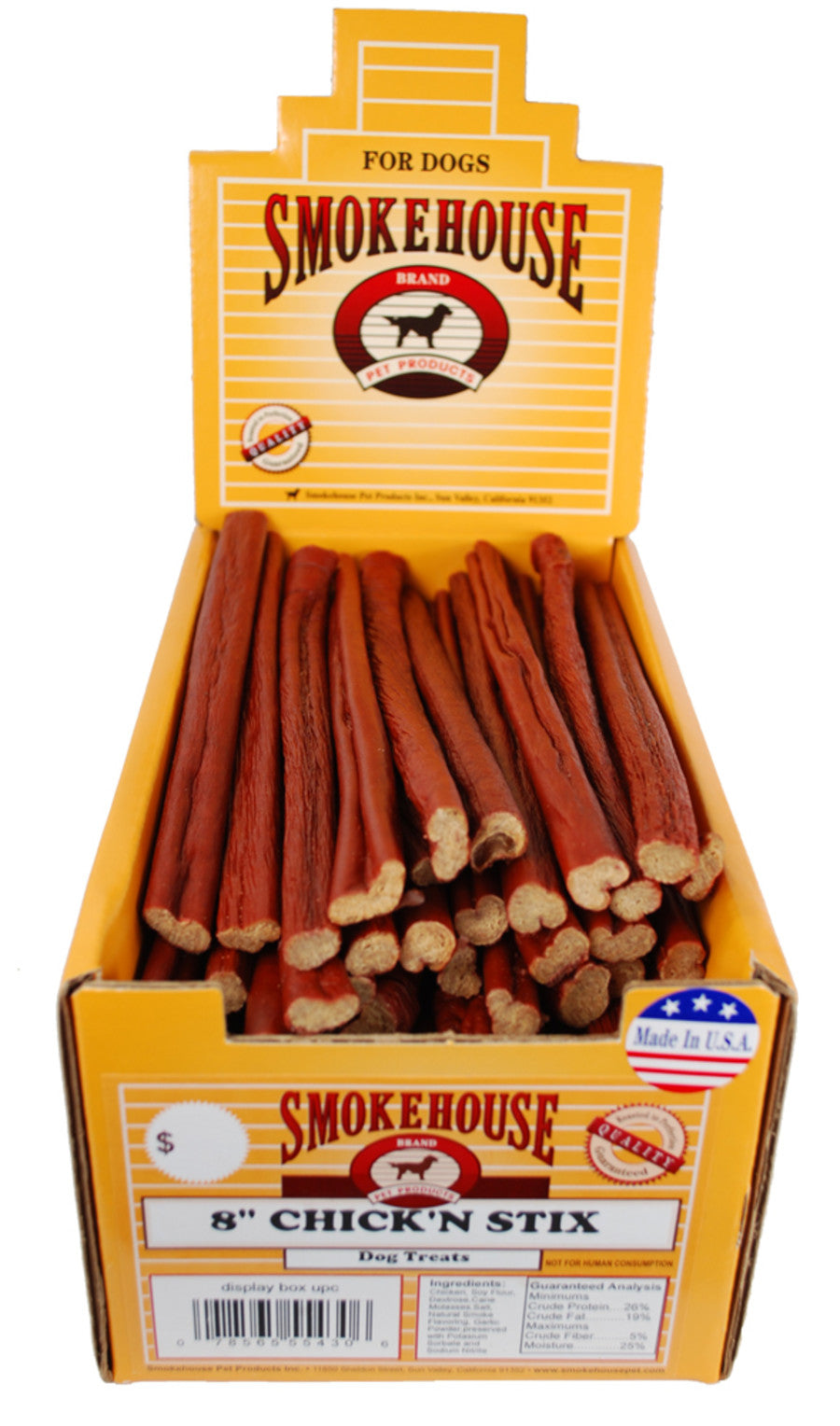 Smokehouse USA Made Chicken Stix Dog Treats