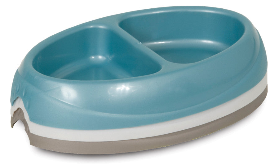 Petmate Ultra Lightweight Double Diner Cat Bowl