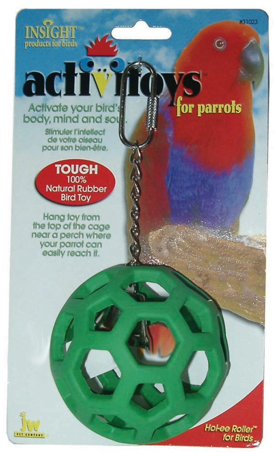 JW Pet ActiviToy Hol-ee Roller Bird Toy