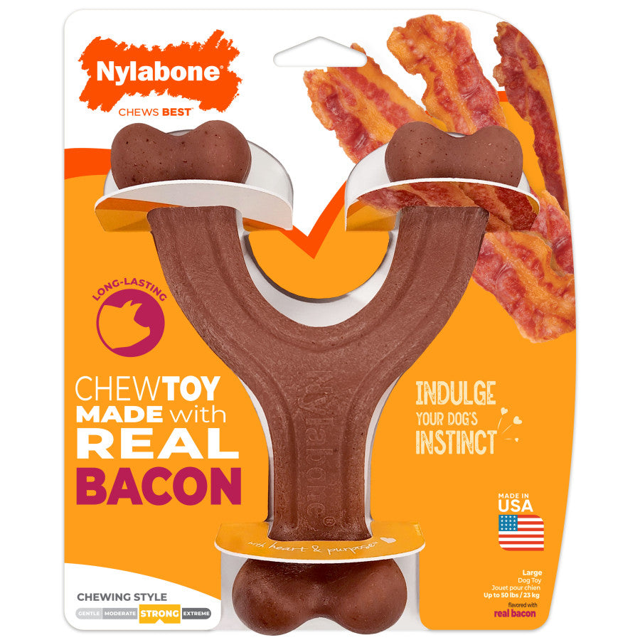 Nylabone Strong Chew Wishbone Dog Chew Toy