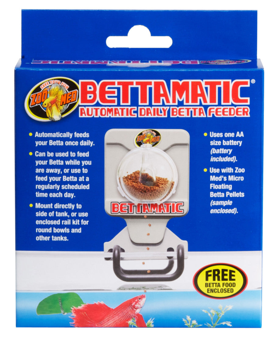 Zoo Med Bettamatic Automatic Daily Betta Fish Food Feeder