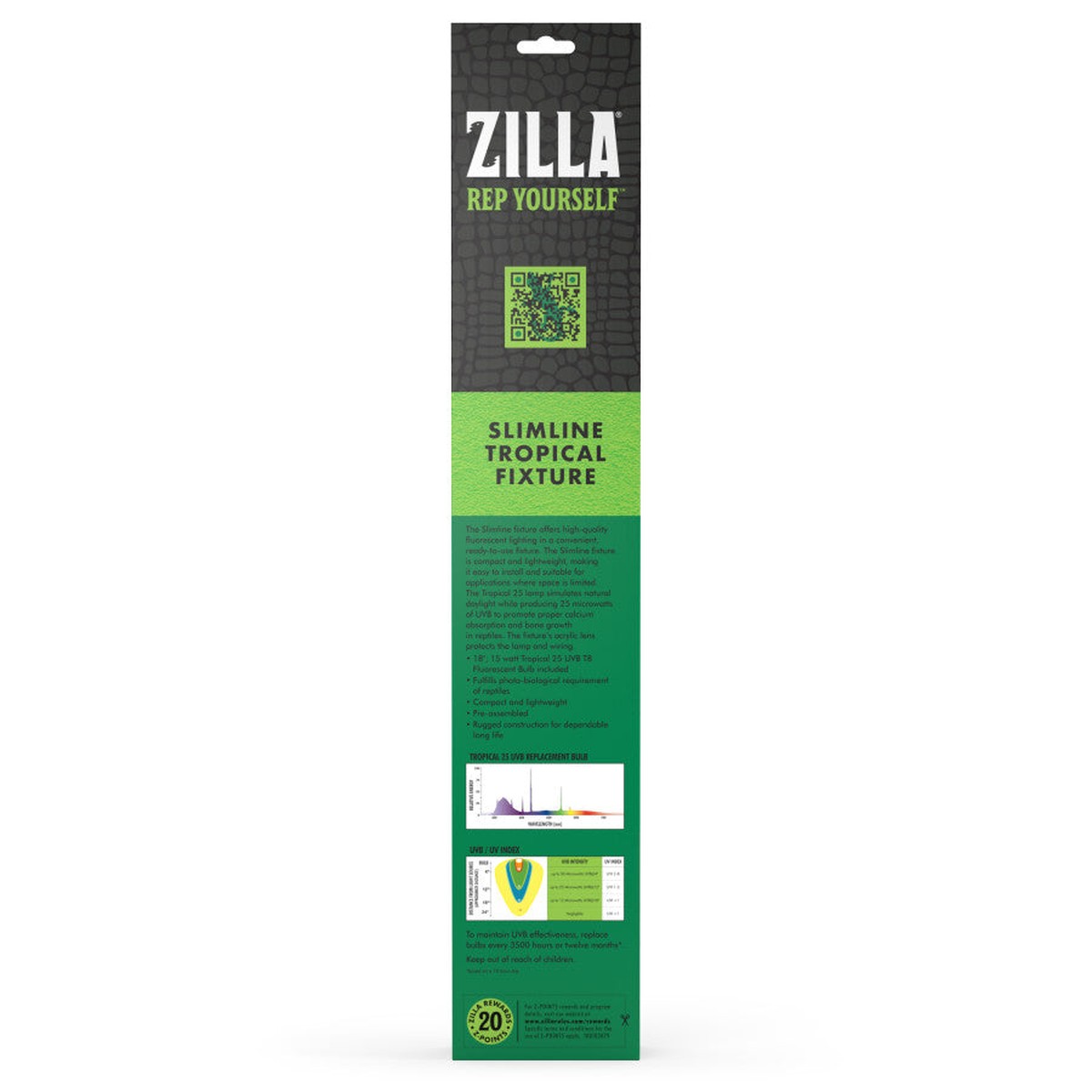 Zilla Tropical Slimline Fixture Zilla