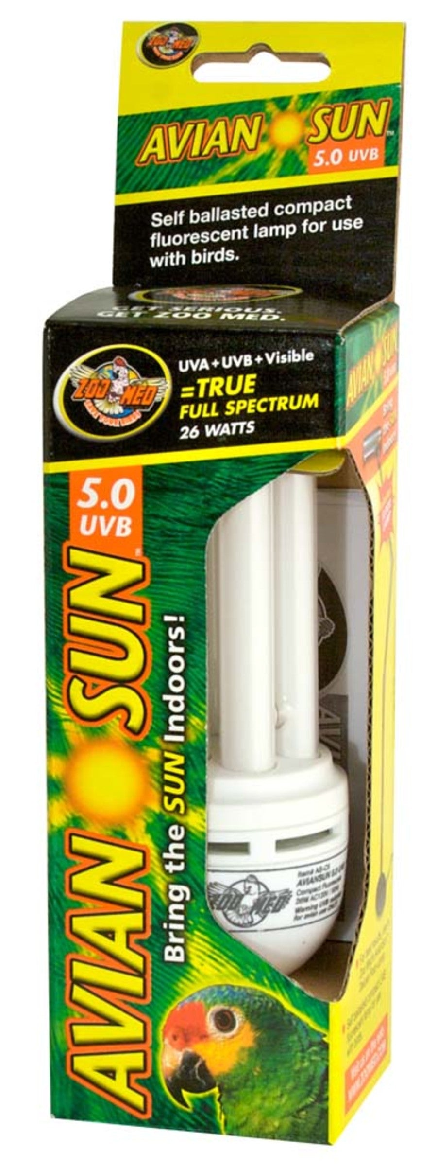 Zoo Med Avian Sun 5.0 UVB Compact Fluorescent Lamp