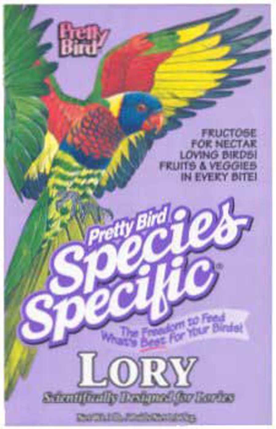 Pretty Bird International Lory Special Pelleted Bird Food