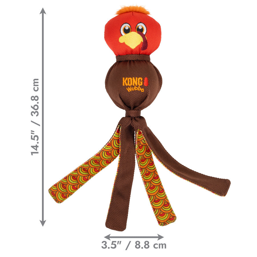 KONG Wubba Turkey Dog Toy